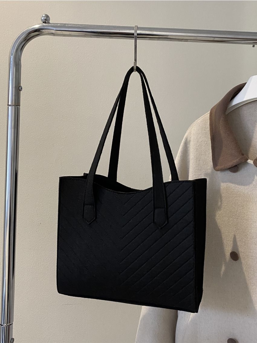 Minimalist Chevron Square Bag