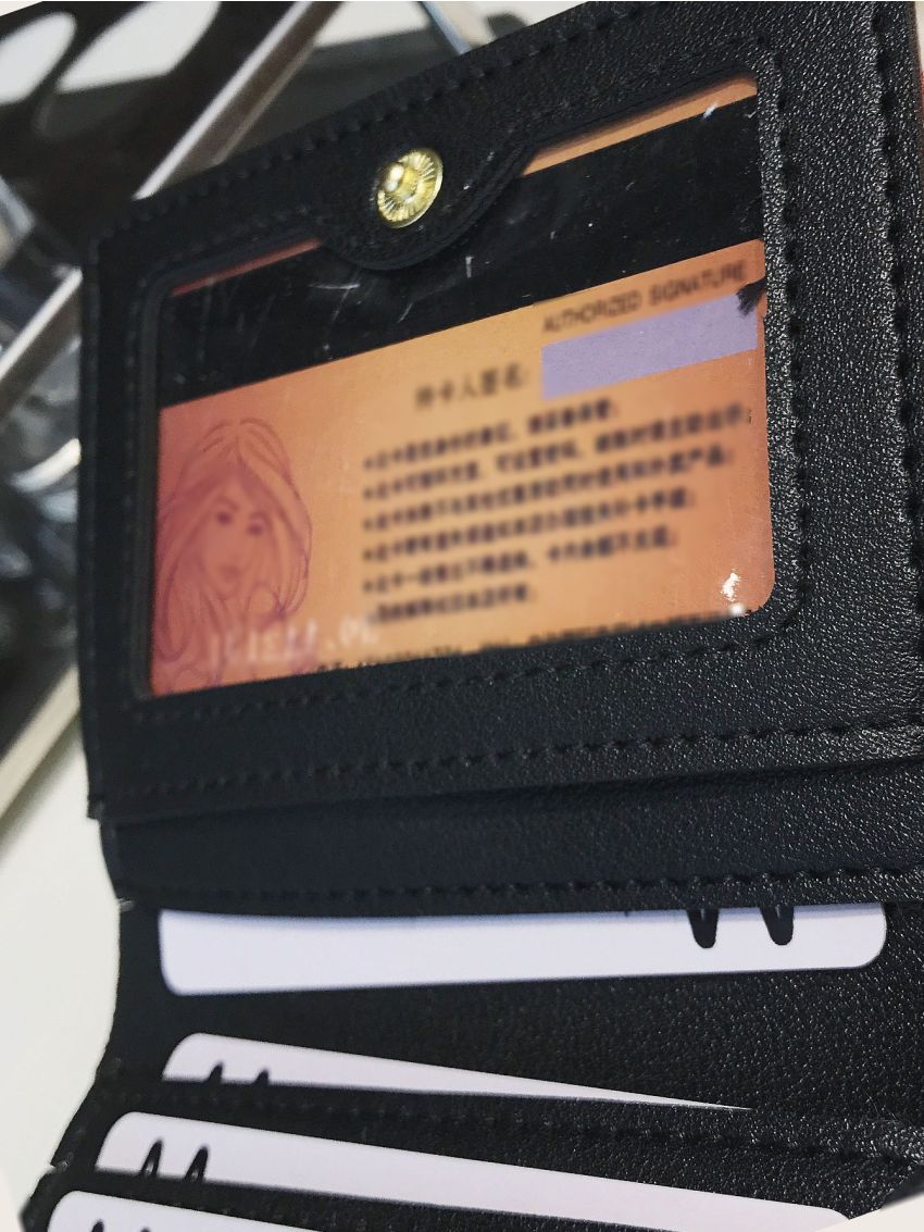 Letter Graphic Card Holder