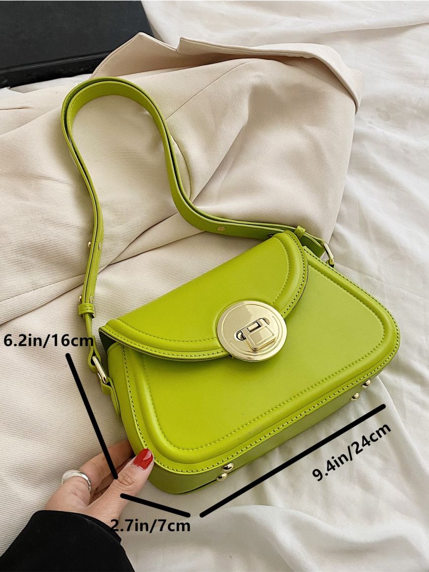 Minimalist Flap Square Bag