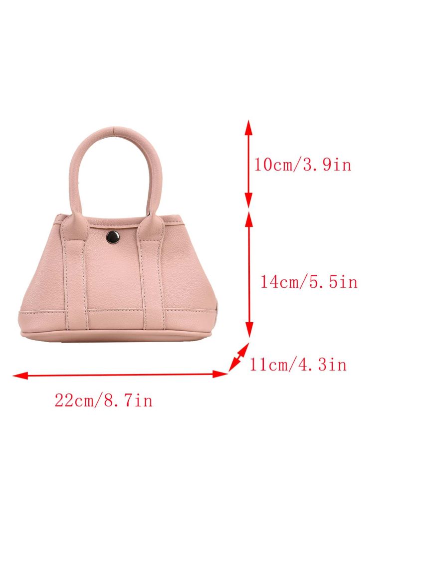 Litchi Embossed Square Bag