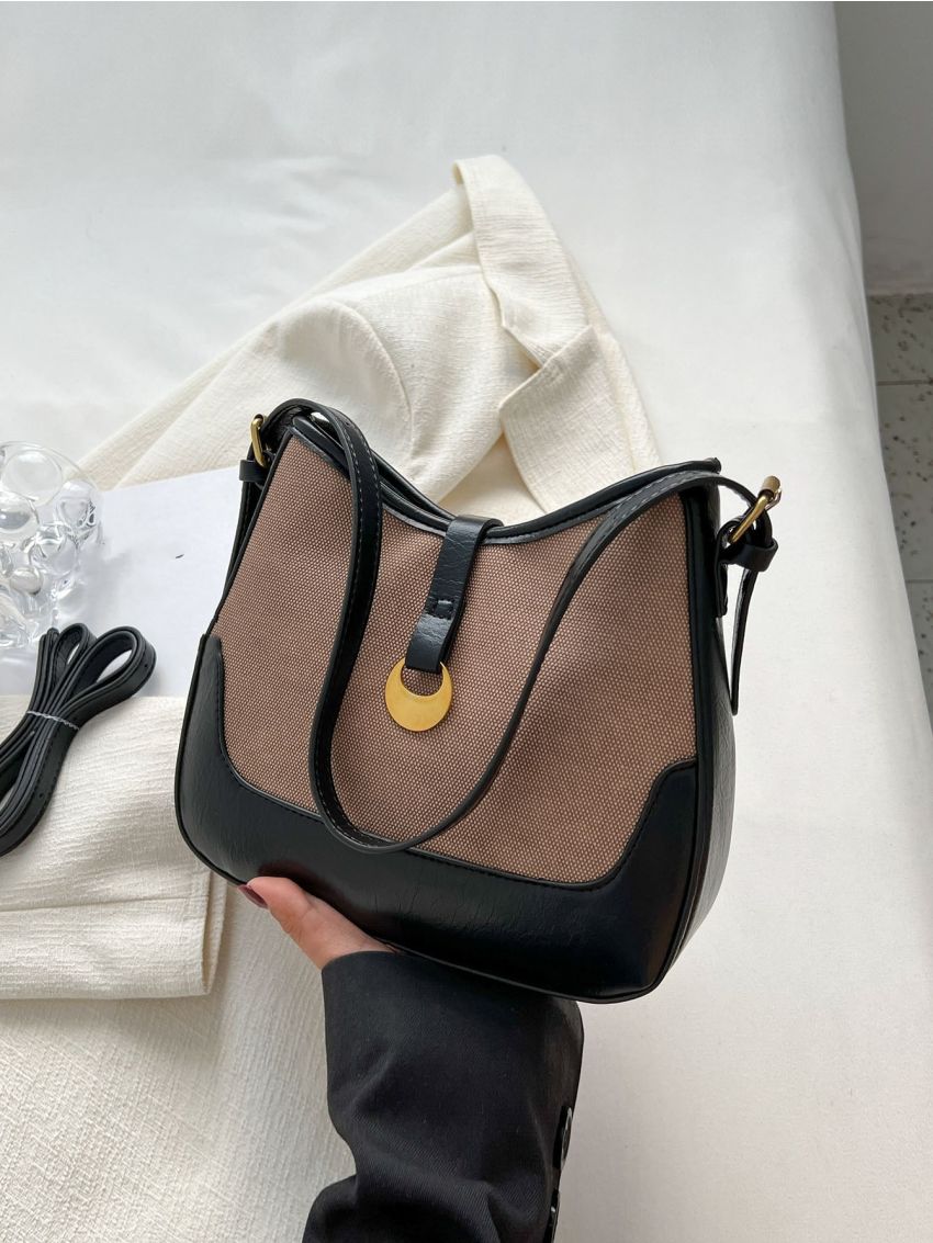 Two Tone Shoulder Bag