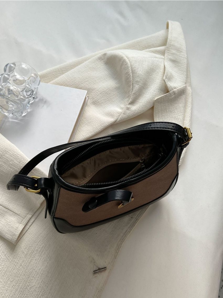 Two Tone Shoulder Bag