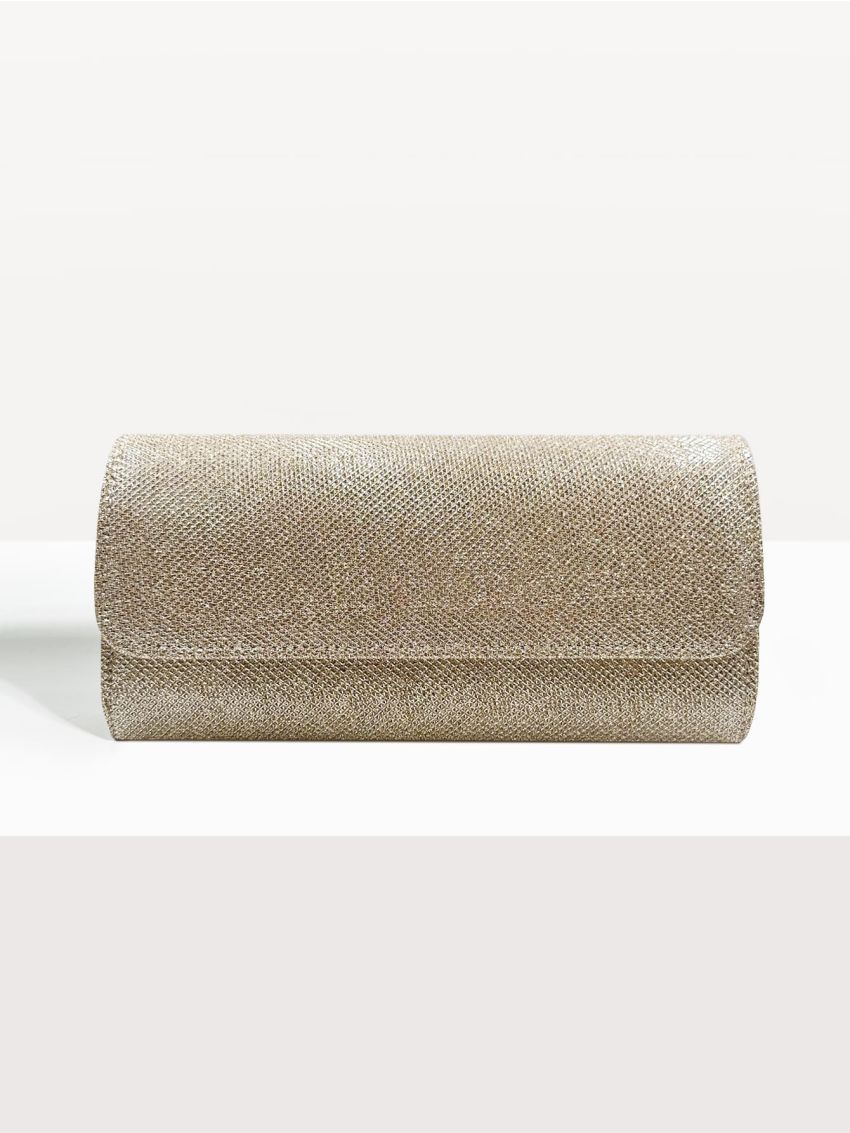 Glitter Flap Square Bag