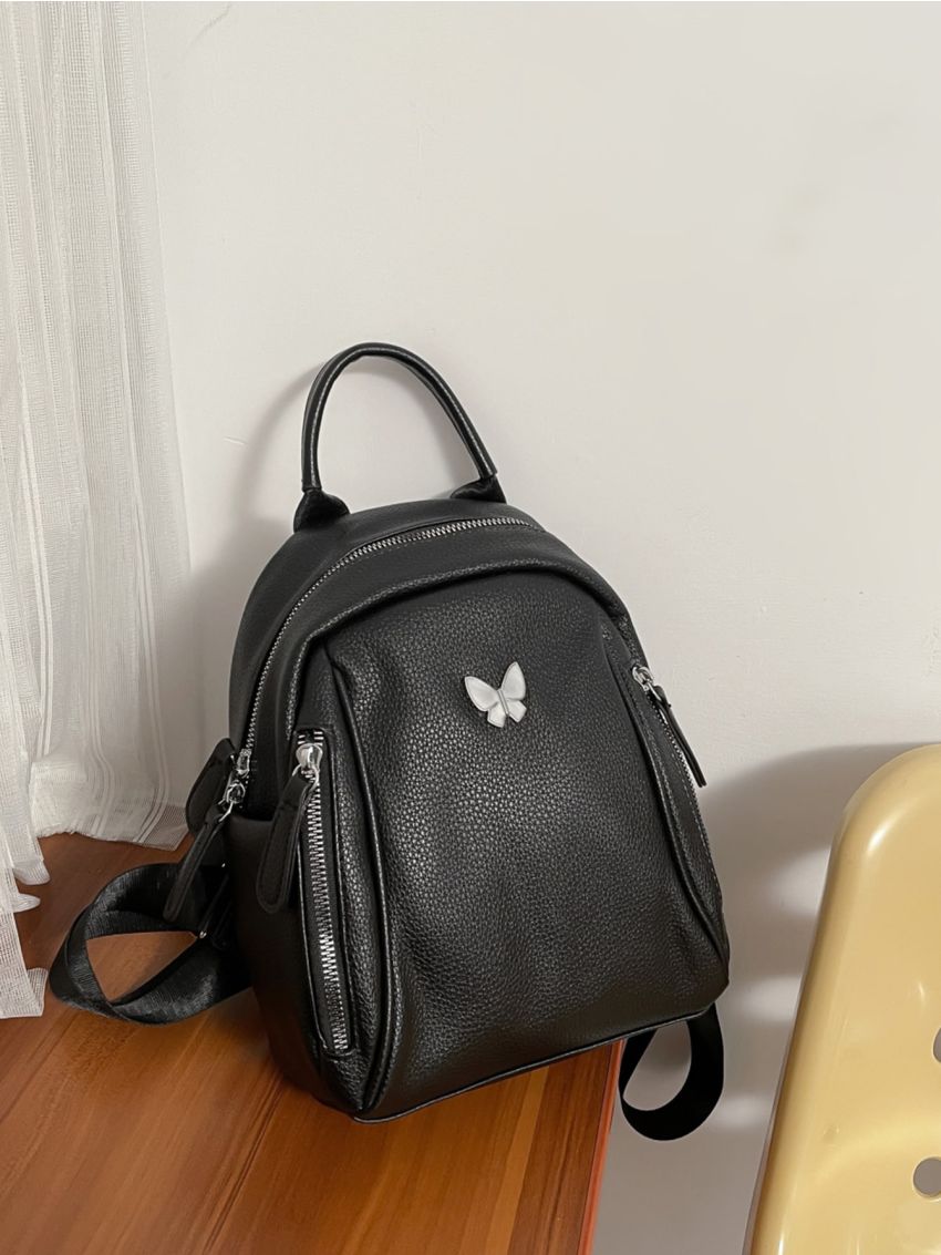 Butterfly Decor Functional Backpack