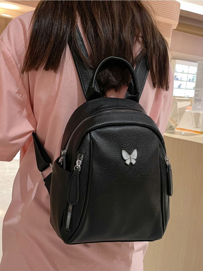 Butterfly Decor Functional Backpack