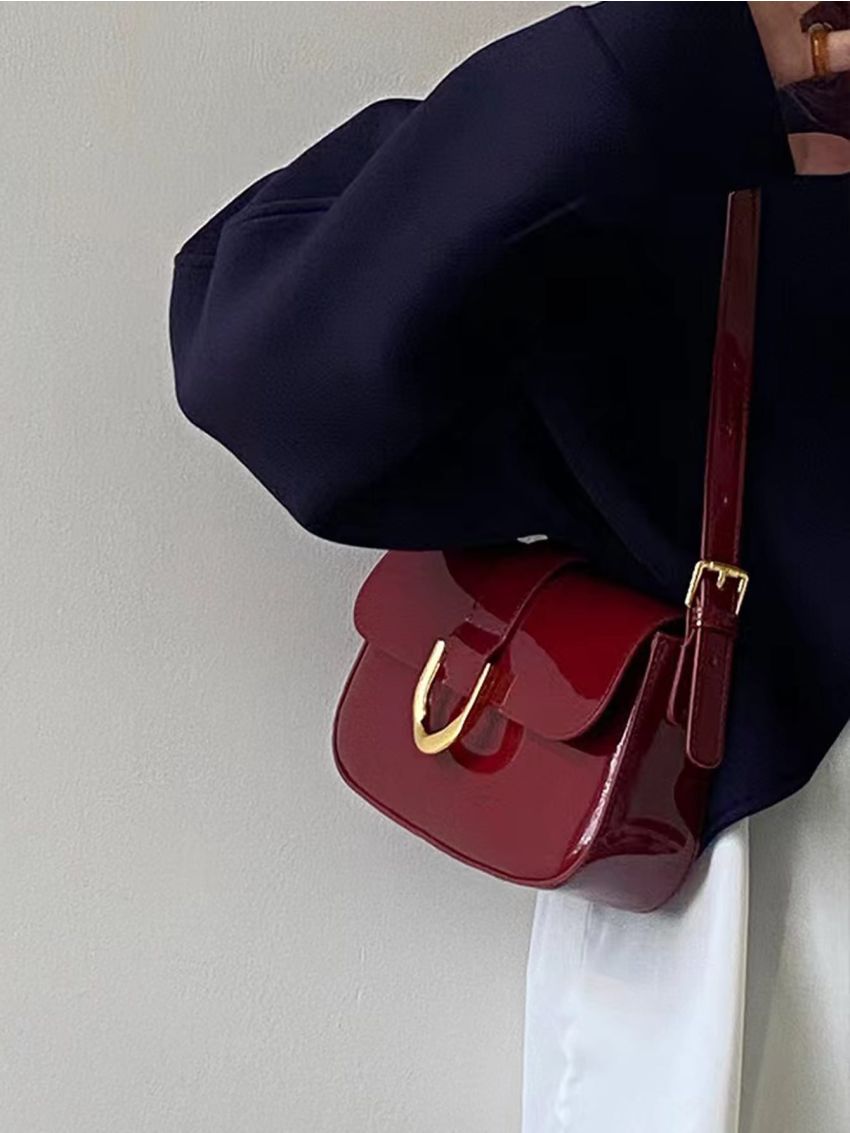 Minimalist Flap Square Bag
