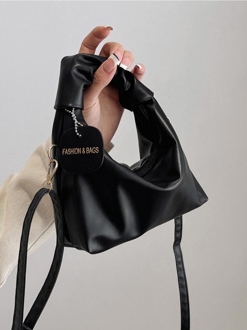 Mini Minimalist Hobo Bag With Coin Purse