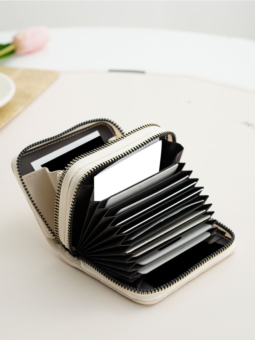 Heart Pattern Card Holder Multi-Card Card Organizer For Storage Credit Cards