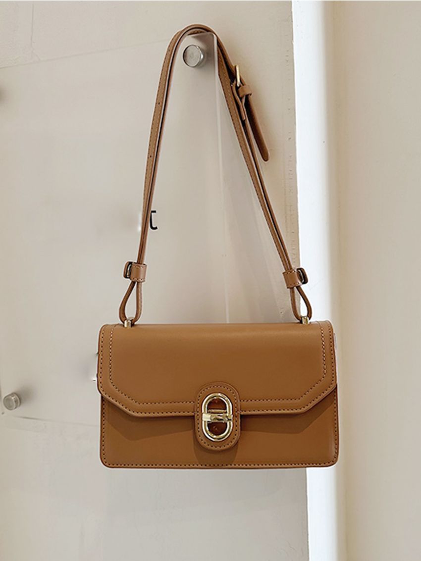 Twist Lock Flap Square Bag