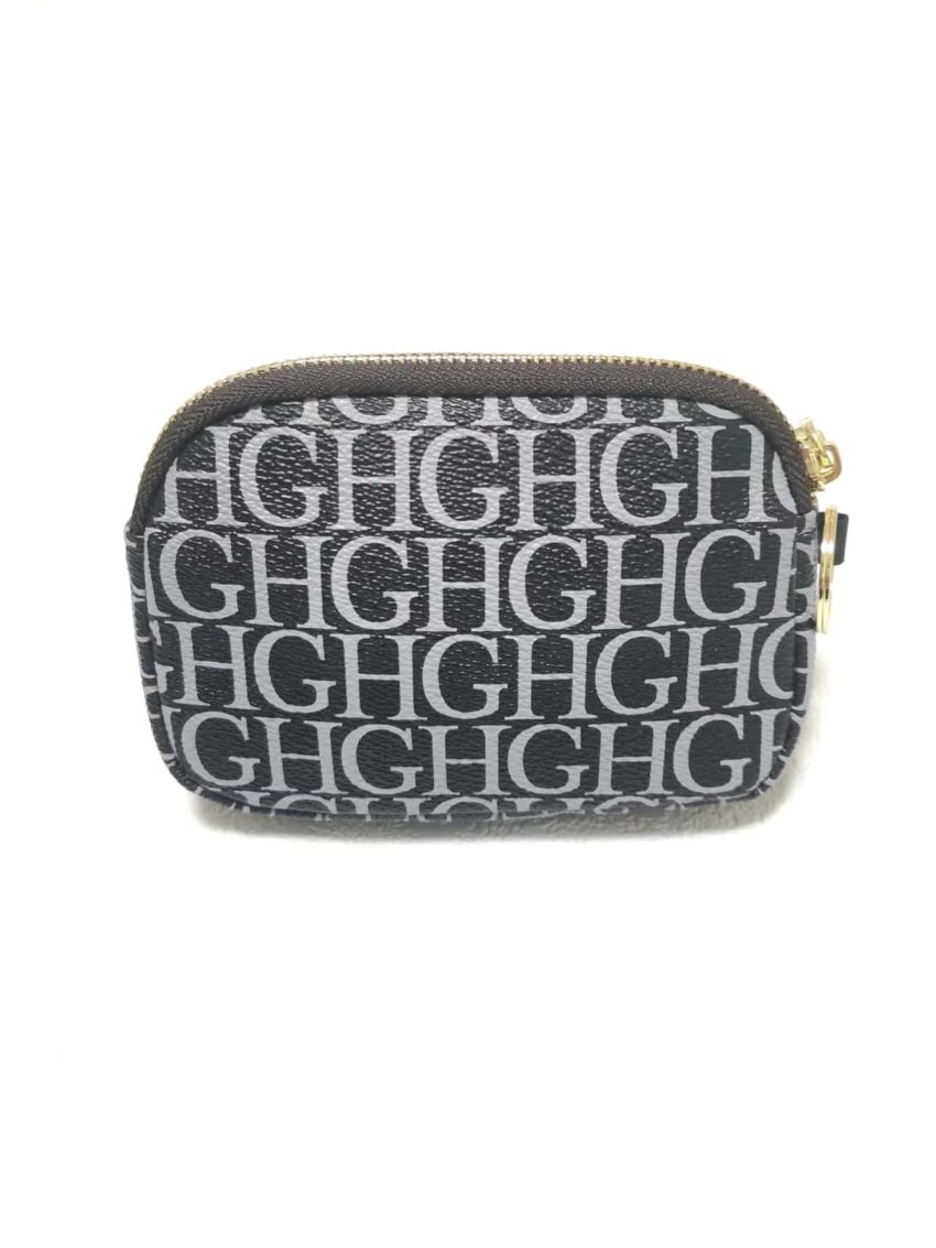 Letter Graphic Coin Purse