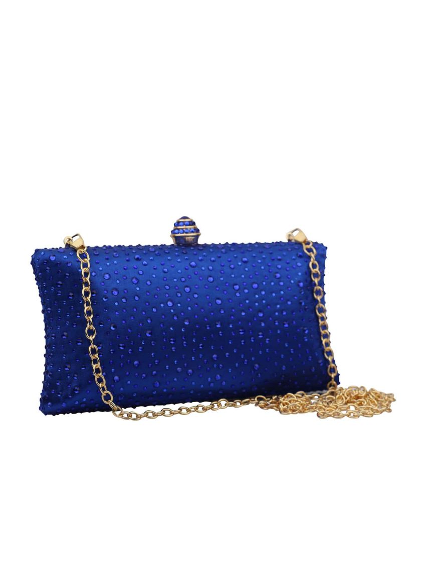 Mini Rhinestone Decor Box Bag