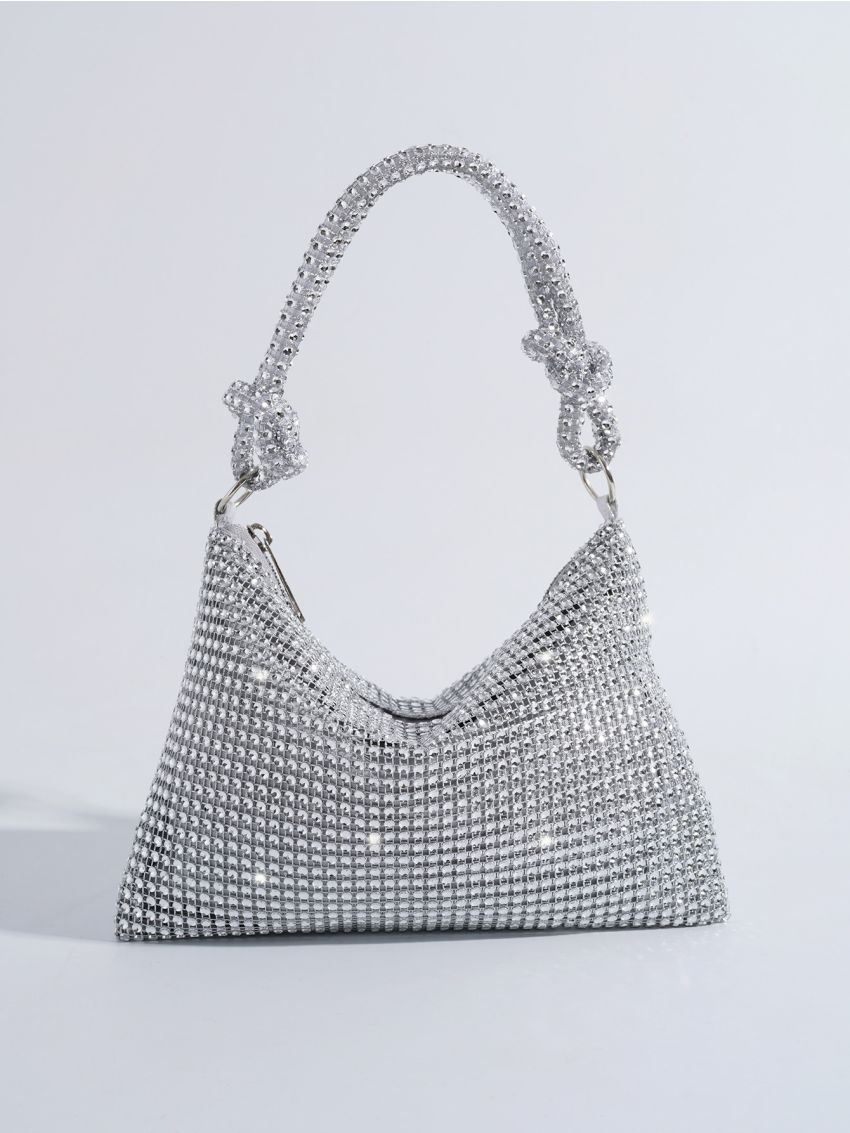 Rhinestone Evening Bag, Rhinestone Prom Purse, Women's Handbag For Wedding Party, Perfect Bride Purse For Wedding, Prom & Party Events