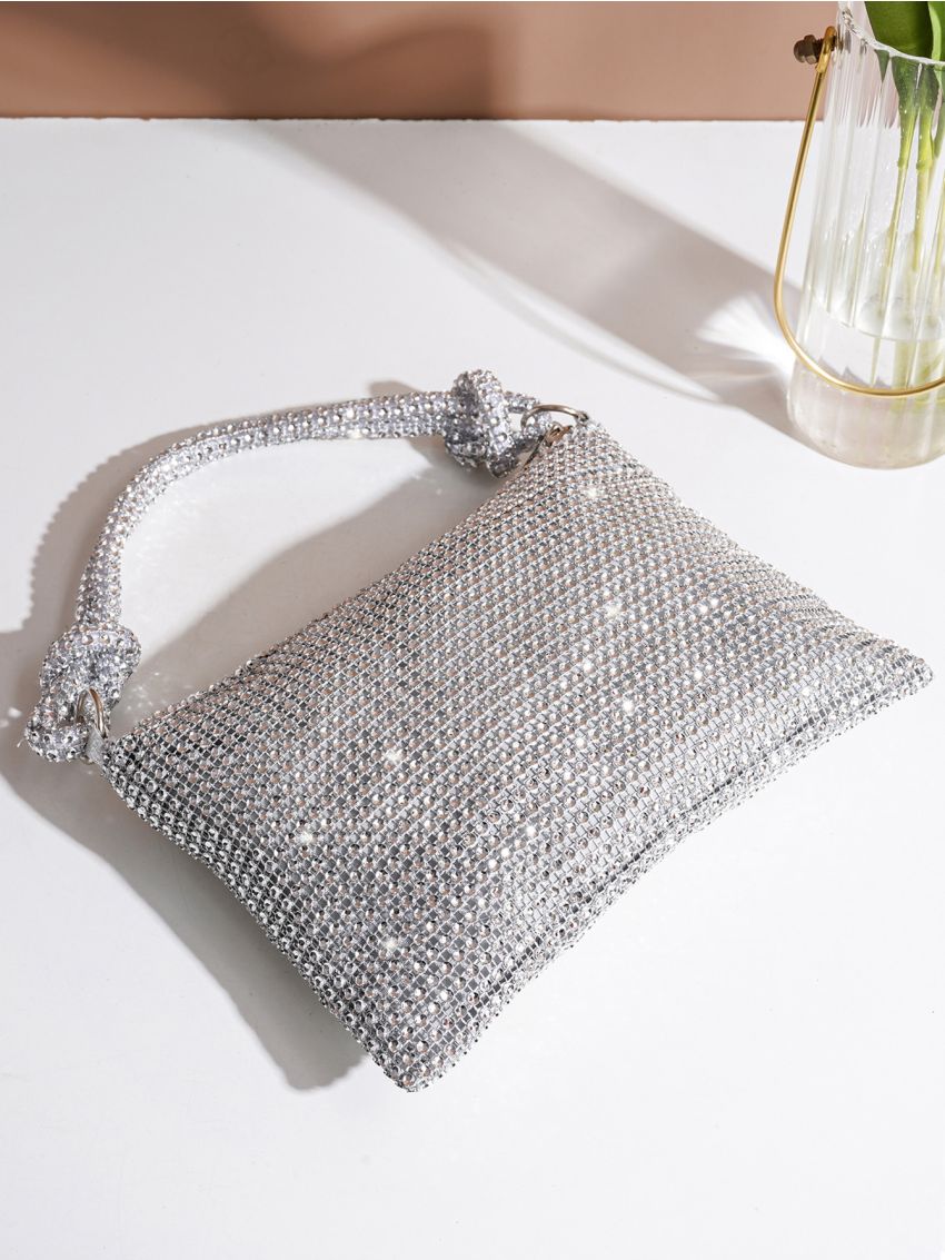 Rhinestone Evening Bag, Rhinestone Prom Purse, Women's Handbag For Wedding Party, Perfect Bride Purse For Wedding, Prom & Party Events