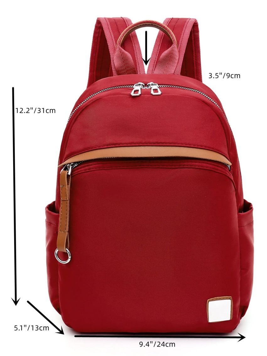 Metal Detail Classic Backpack