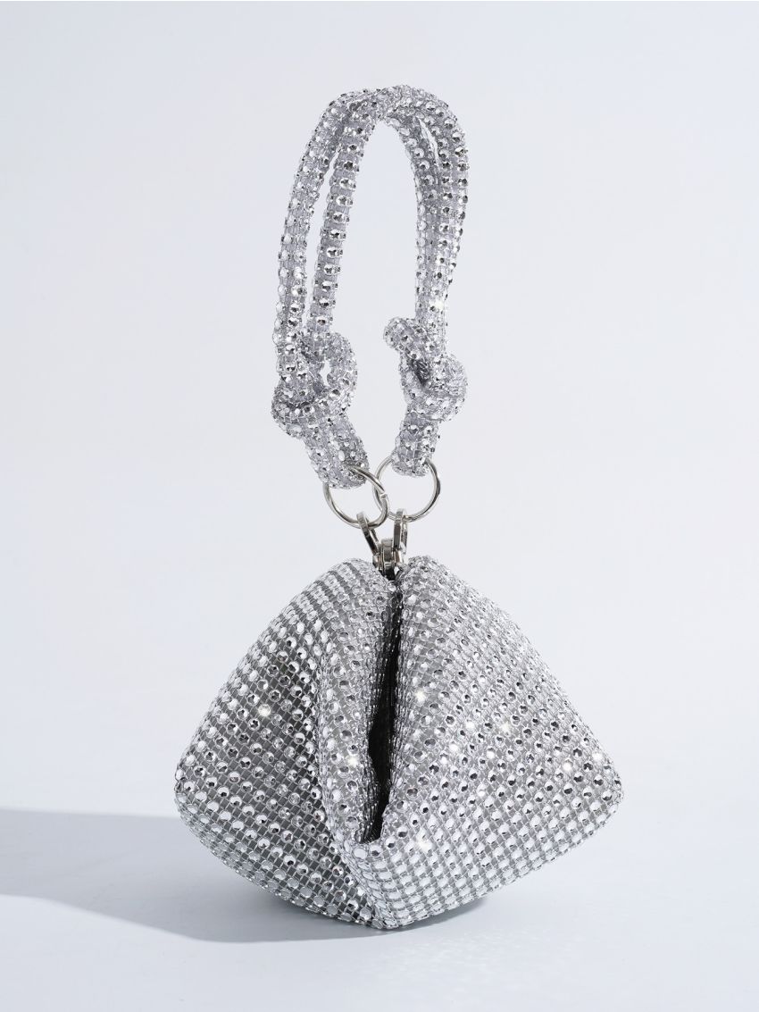 Mini Rhinestone Decor Novelty Bag