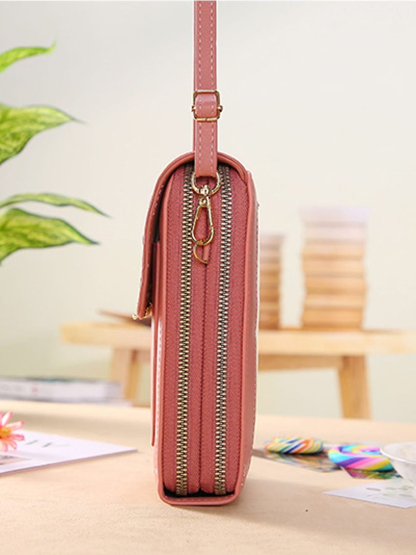 Letter Detail Phone Wallet