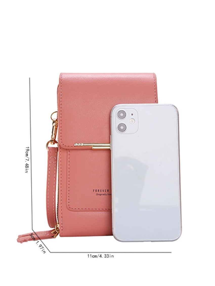 Letter Detail Phone Wallet