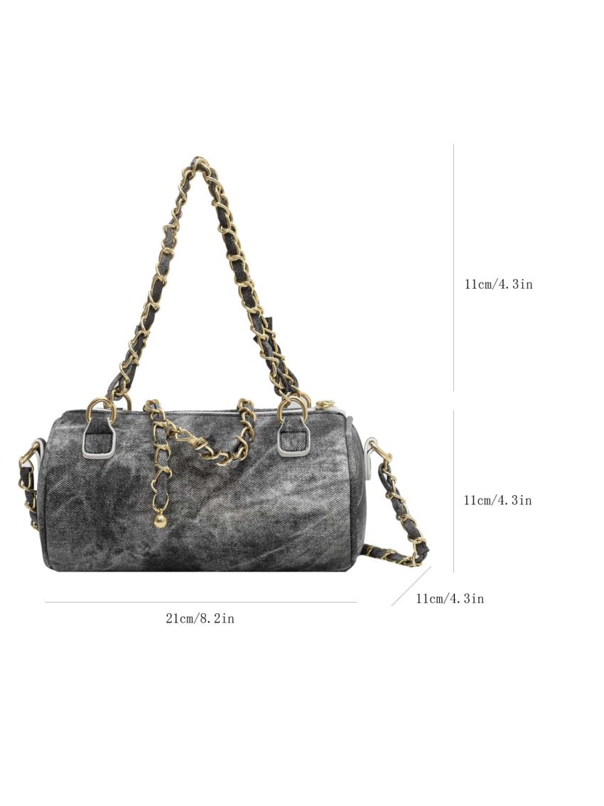 Mini Tie Dye Chain Bucket Bag