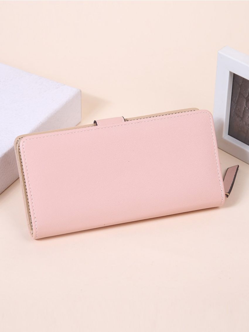 Leaf Graphic Long Wallet