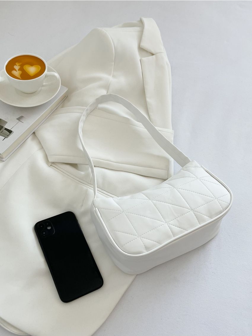 Minimalist Stitch Design Hobo Bag for Women