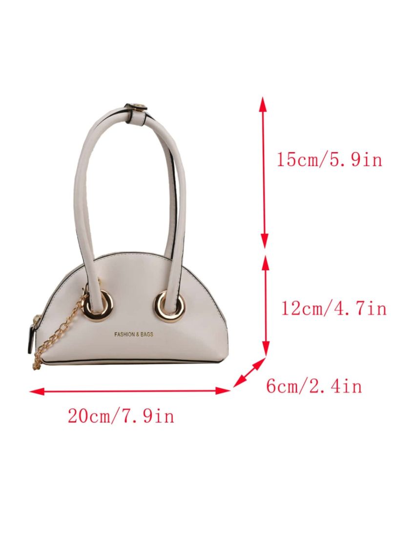 Mini Letter Graphic Dome Bag