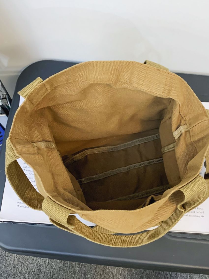 Minimalist Shopper Bag With Bag Charm