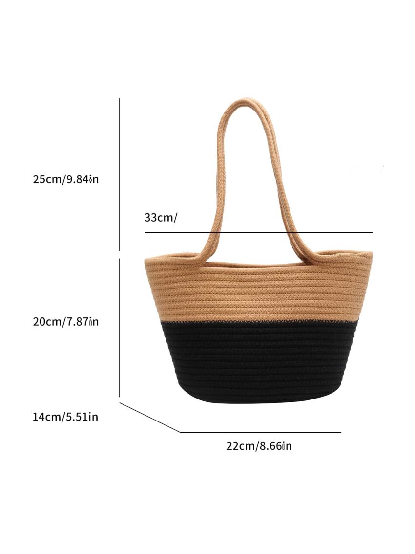 Two Tone Crochet Bag