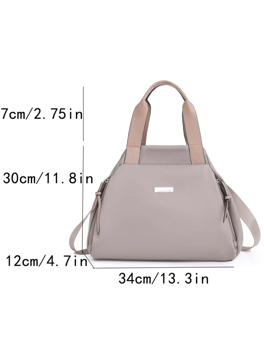 Metal Decor Tote Bag