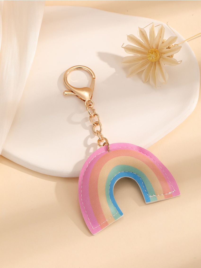 Rainbow Design Bag Charm
