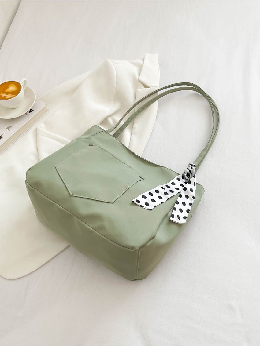 Twilly Scarf Decor Shopper Bag