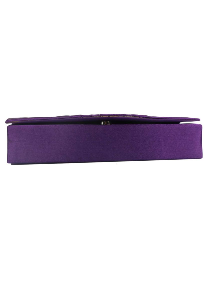 Ruched Detail Flap Square Bag
