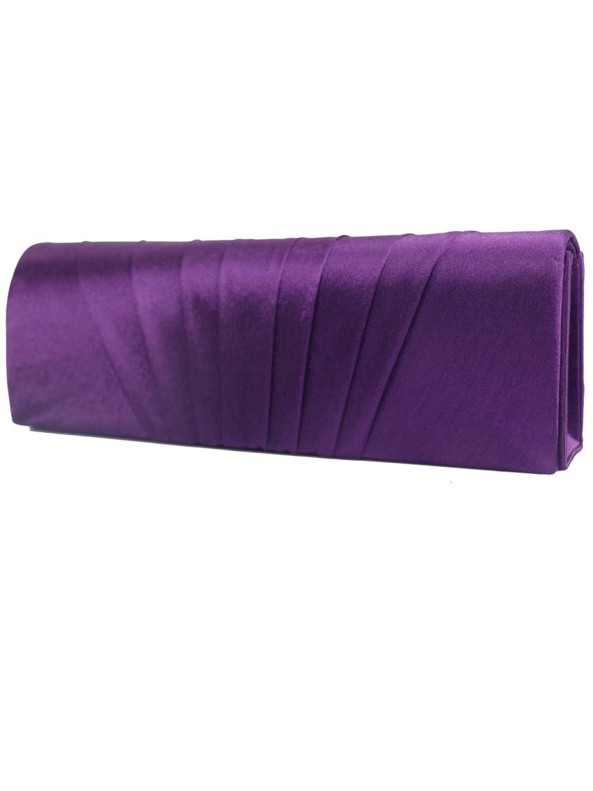Ruched Detail Flap Square Bag