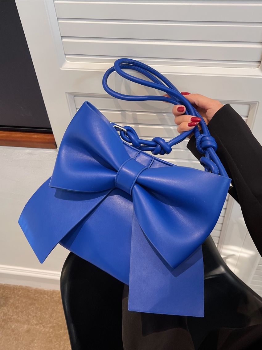 Bow Decor Shoulder Bag