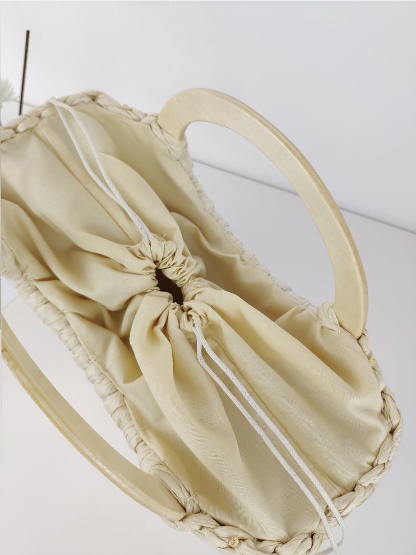 Minimalist Straw Bag