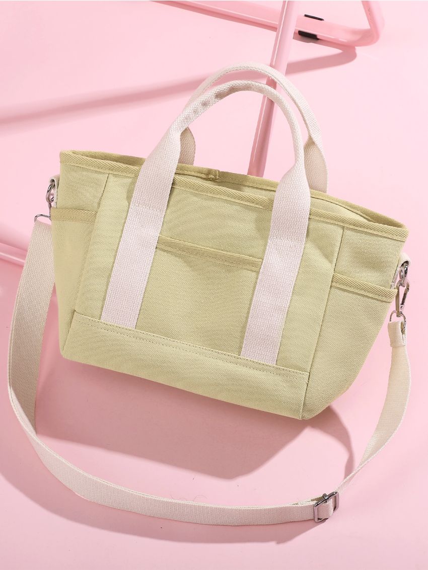 Minimalist Double Handle Shopper Bag