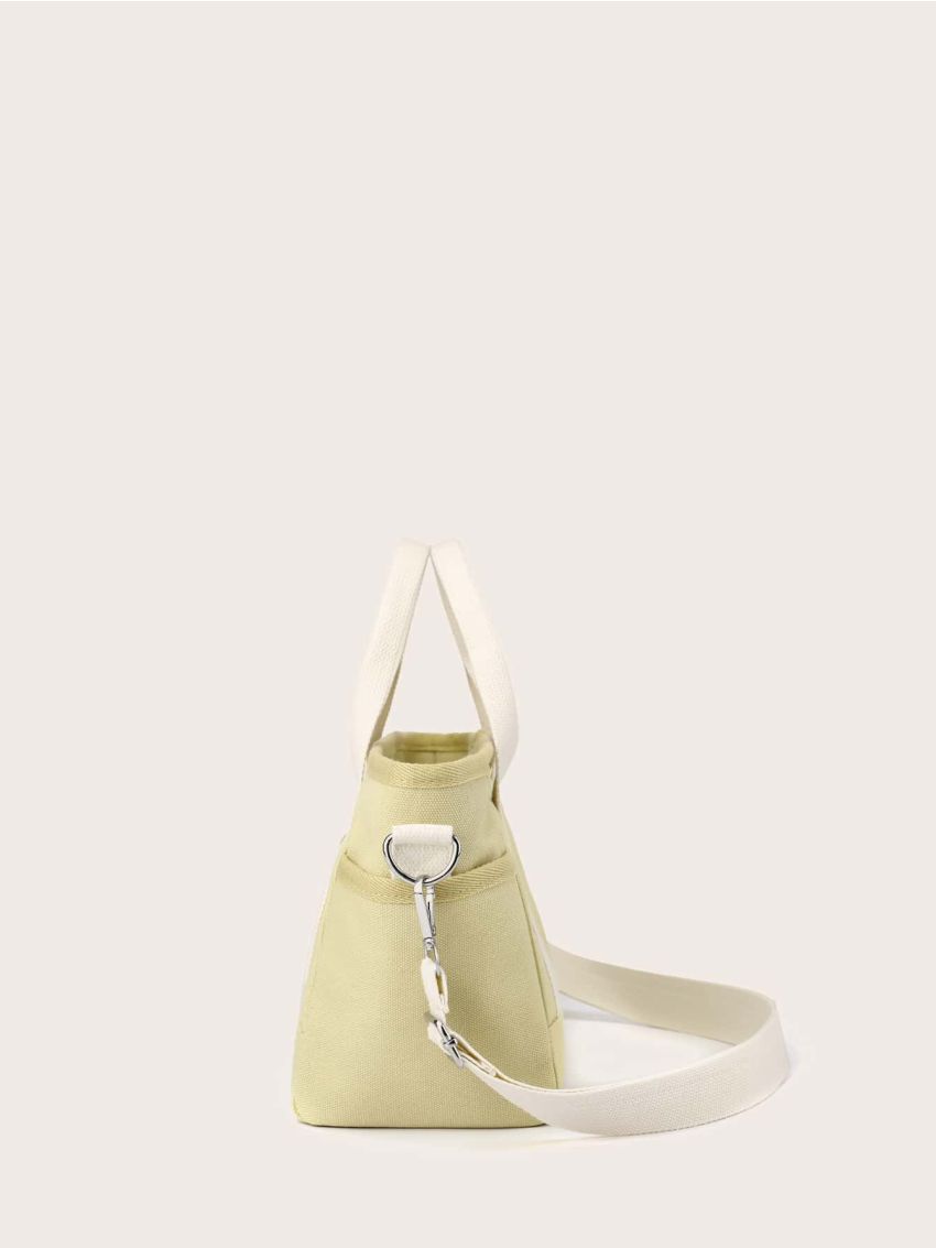 Minimalist Double Handle Shopper Bag