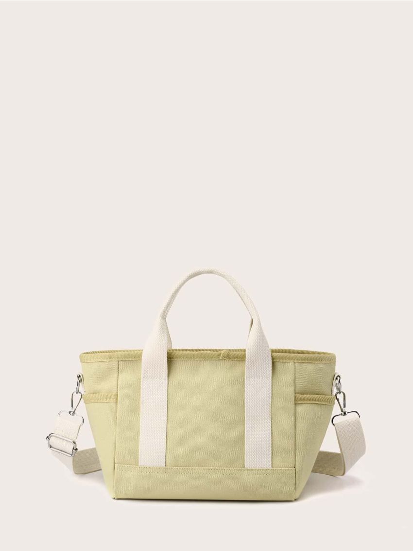 Minimalist Double Handle Shopper Bag