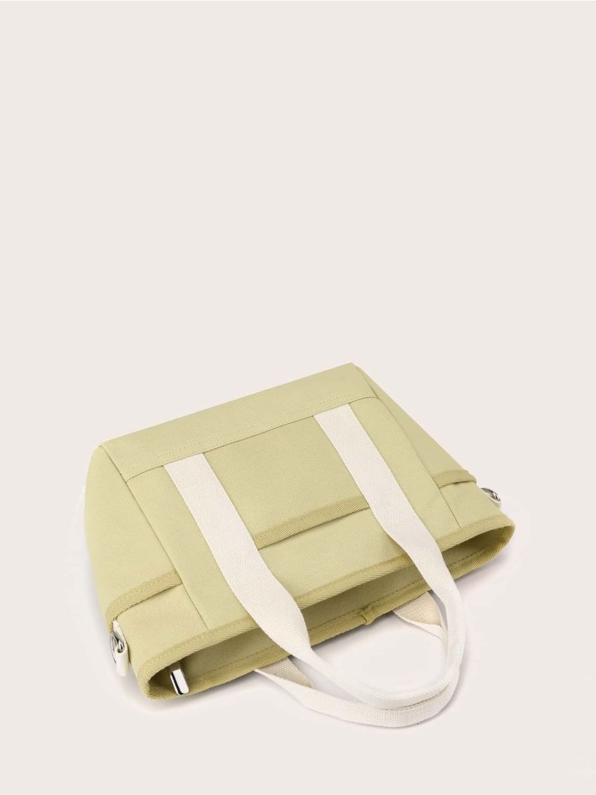 Minimalist Double Handle Shopper Bag