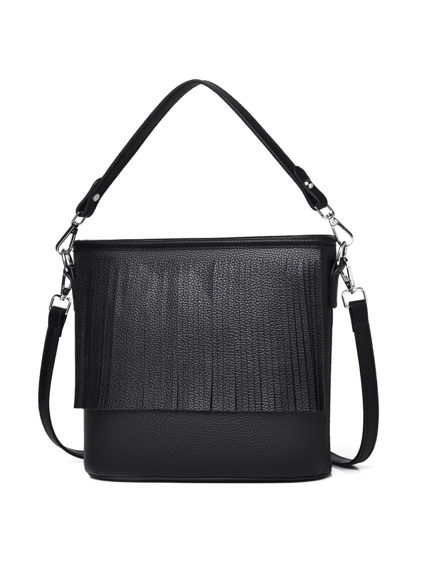 Minimalist Flap Satchel Bag