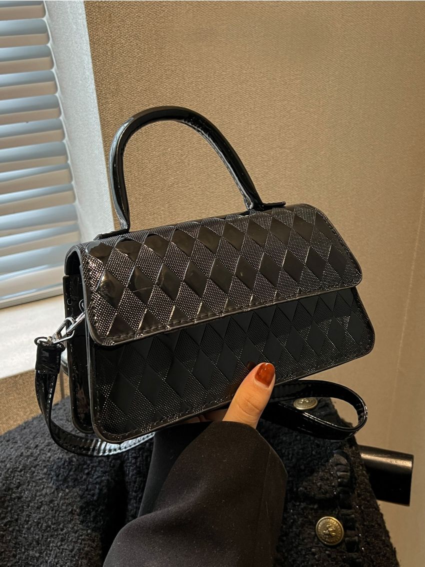 Minimalist Flap Square Bag