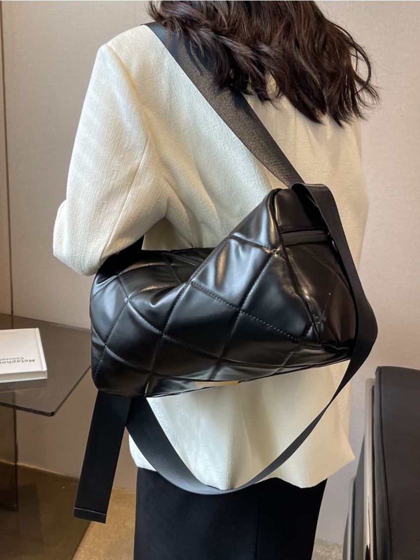 Quilted Hobo Bag