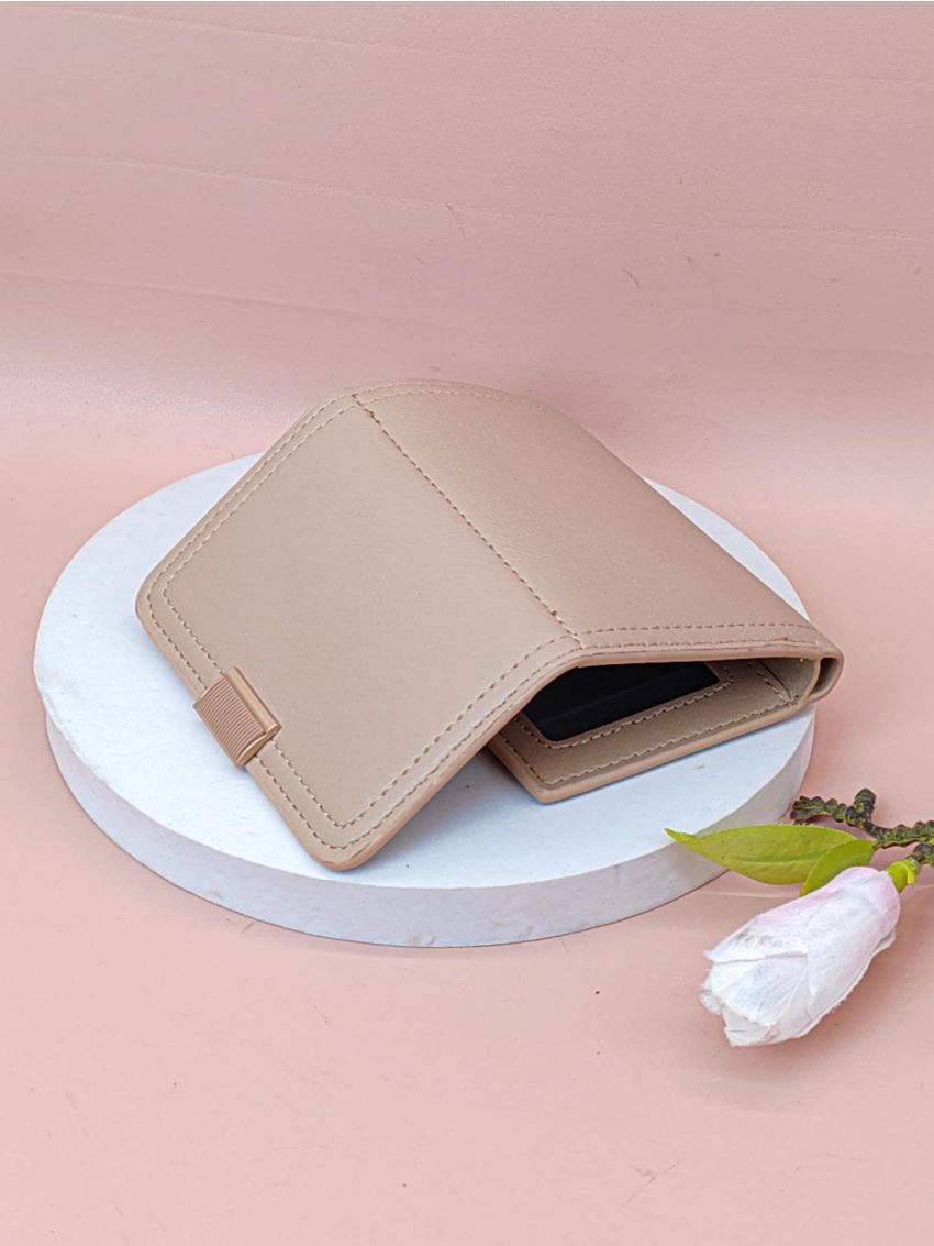 Litchi Embossed Small Wallet