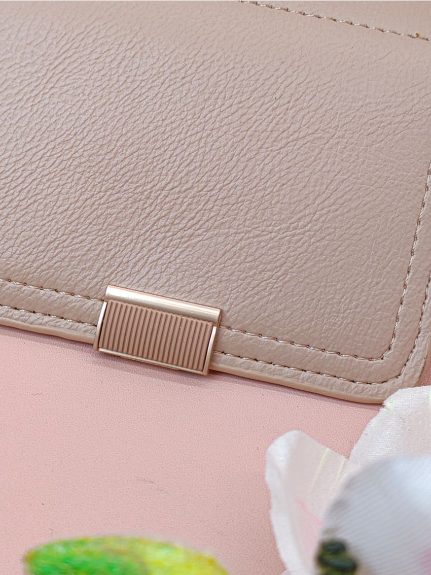 Litchi Embossed Small Wallet