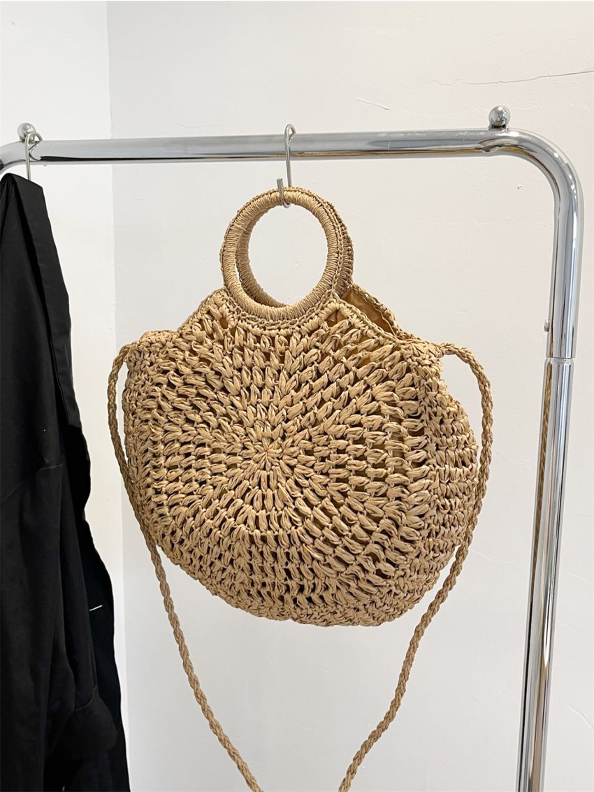 Minimalist Straw Bag