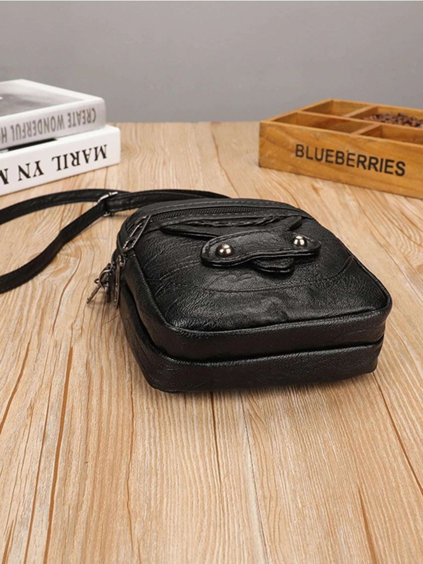 Studded Detail Phone Wallet