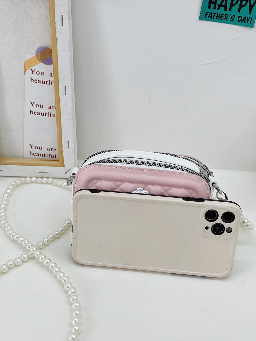 Mini Embossed Crossbody Bag