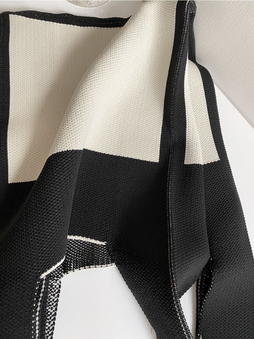 Two Tone Crochet Bag