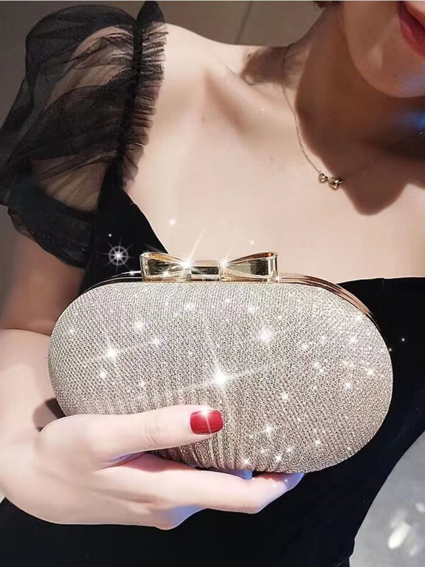 Mini Glitter Decor Box Bag
