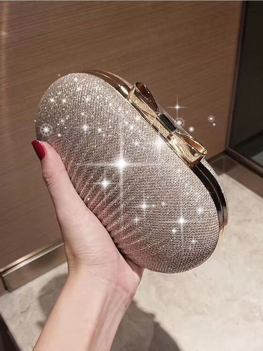 Mini Glitter Decor Box Bag