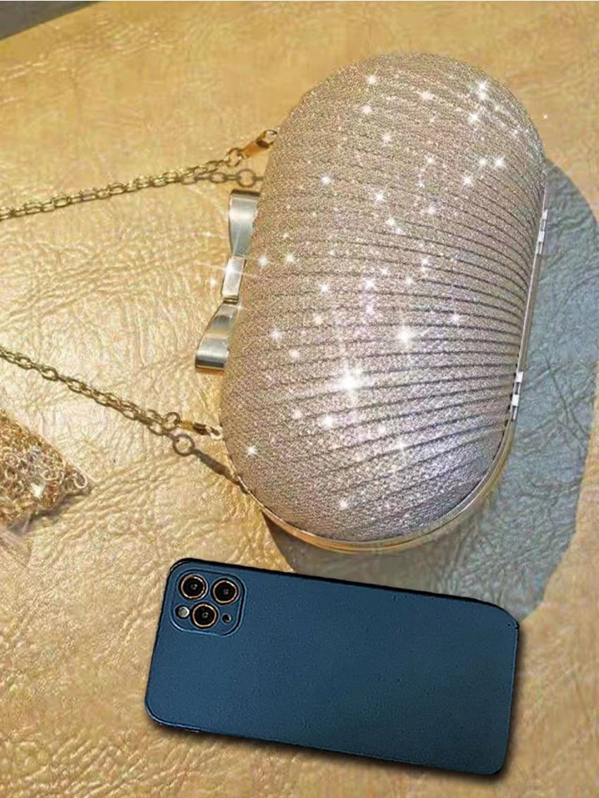 Mini Glitter Decor Box Bag